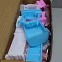 Doll House for Girls, DIY Dream Dollhouse with Furniture and Rooms Accessories, Miniature Pretend Playhouse with Lights, Building Princess House Dolls Playset Figures Toys Kit Gift for Ages 3+