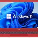 Core Innovations 15.6" Full HD Intel 4GB RAM 64GB SSD Laptop with Windows 11 - Red