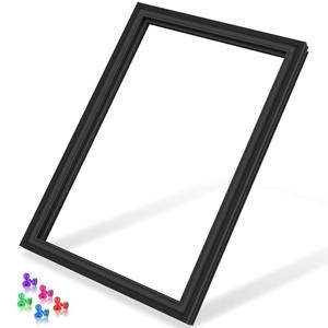 Upgraded WR14X27236 Refrigerator Door Gasket Compatible with GE Refrigerator Door Seal WR14X21221 WR14X21234 Fridge Seal Replacement GTE16DTHCRBB GTS16GSHCRSS Door Gasket Fridge Door Seal Black