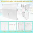 SP1091 WB734201 Pool Skimmer Weir Door Flap Replacement for Hayward Standard & Wide Mouth Pool Skimmer Pool Skimmer Above Ground and In Ground Swimming Pools Replacement Part