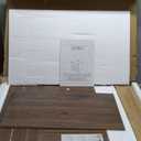 Vabches Nightstand with Charging Station, Vintage End Table with 2 Drawers, Wood Rustic Sofa Side Table with Open Storage Shelf for Bedroom, Living Room (Brown)