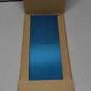 2 Pack 304 Stainless Steel Sheets, 12" x 6" x 1/32" (0.8MM) Sheet Metal, Food Grade Steel Plate Perfect for DIY, Kitchen & Crafts, Corrosion Resistant for Automotive & HVAC