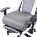 MABOZOO Extra Thick Chair Cushions,Office Chair Booster Seat Cushion to Raise Seat Height for Pain Relief,18 x 16 x 6 inch Non Slip Memory Foam Thick Cushion with Carry Handle（Grey）