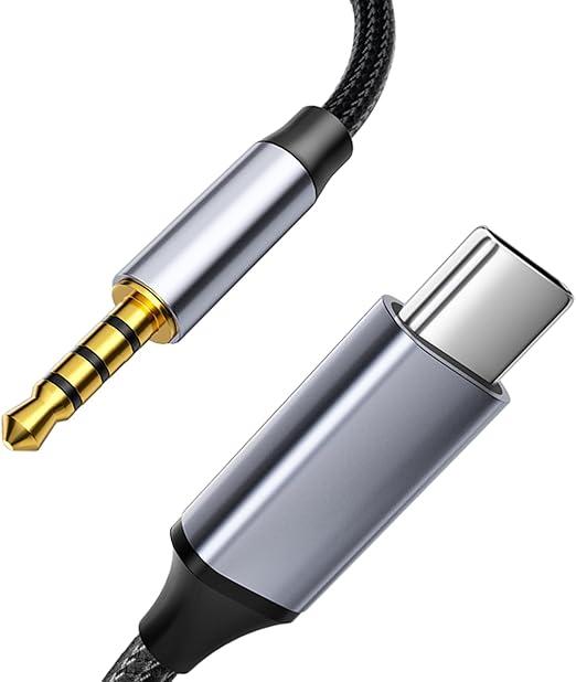 Acoustix 6ft Braided Auxiliary Audio Cable