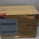 Shinic Portable Small Electric Fireplace Heater, 1500W/ 750W Space Heater Fireplace Indoor with 3D Flame, Overheat Protection, Tip-Over Safety Switch, Ideal for Living Room Bedroom Office RV, Walnut