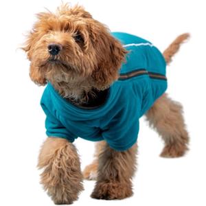 BoxDog Polar Fleece Warm Dog Jacket (Medium) (Blue)