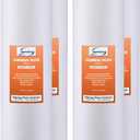 iSpring FP25BX4 High Capacity 20” x 4.5” Water Replacement Cartridge Fine Sediment Filter, 4 pieces / 5 microns, White, 4 Count