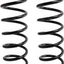 Rear Left & Right Suspension Coil Spring Set Compatible with A4 Quattro 2009-2012 L4 2.0L, Replace 8K0511115FN, RA7055 2PCS