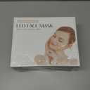 SDKWDH Red Light Mask for Face, 7 Modes Face Mask Light, 850nm Infrared & Red Light Masks, Light Skin Care At Home