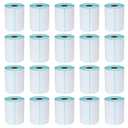 L LIKED 5000 PCS 4"x 6" Direct Thermal Labels White Perforated Shipping Labels, 250 per Roll, Pack of 20 Rolls - Commercial Grade