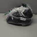 IDEALSANXUN Fur Collar Wool Coats for Women Double Breasted Long Peacoat Jackets (XX-Large, Black)