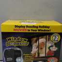 Halloween Window Projector,Halloween Holographic Projector,Christmas Led Holographic Projection Lamp,12 Movies,Used for Halloween Outdoor,Christmas Garden Decoration Family Outdoor Party