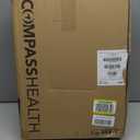 Carex Toilet Seat Riser, Elongated Raised Toilet Seat Adds 3.5 inches to Toilet Height, for Assistance Bending or Sitting, 300 Pound Weight Capacity Toilet Riser