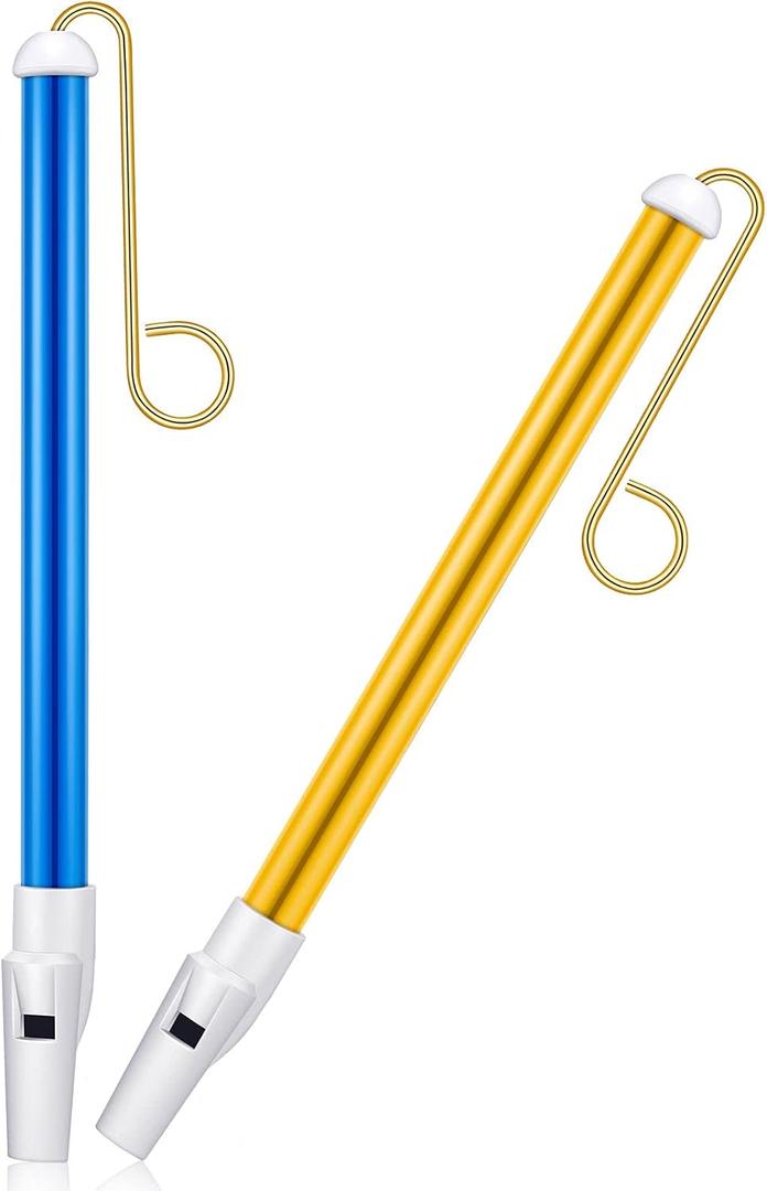 2 Pack Slide Whistle Instrument for Adults Kids Slide Whistle Music Party Favors for Parent Child Games Boy Girl Bag Stuffer School Prize