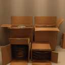 AmorArc Ceramic Dinnerware Sets,Handmade Reactive Glaze Plates and Bowls Set,Highly Chip and Crack Resistant | Dishwasher & Microwave Safe,Service for 8 Dishes Set (24pc) (Service for 8, Ocean)