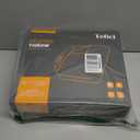 Tefici Electric Heated Blanket Throw, Super Cozy Soft 2-Layer Flannel 50" x 60" Heated Throw with 3 Heating Levels & 4 Hours Auto Off, Machine Washable, ETL&FCC Certified, Home Office Use,Camel