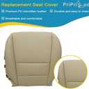 Priprilod Front Full Set Seat Covers Compatible with Acura MDX 2007-2012