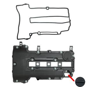 Engine Valve Cover with Gaskets & Bolts & Oil Filler Cap Set for 2011-2021 Chevrolet Chevy Cruze Sonic Volt Trax Buick Encore Cadillac ELR 1.4L 264-968 25203036 25198874 55573746 25198498