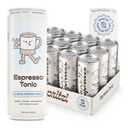 Spritzi Original - Sparkling Espresso Tonic - 75mg Caffeine, 45 Cal, Fair Trade Coffee, Naturally Sweetened, Refreshing Energy Alternative - Canned Coffee Drinks (12 Fl Oz x 12 Pack)
, BBD 06/06/2026