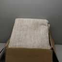 RUGSREAL Washable Rug 10x13 for Living Room Modern Abstract Area Rug Non-Slip Large Contemporary Bedroom Rug Stain Resistant Aesthetic Accent Floor Carpet Foldable Solid Rug for Home Office, Beige