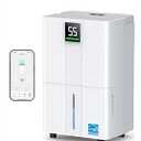 5000 Sq.Ft Most Efficient Energy Star 2025 Dehumidifier, Max 80 Pints/D Smart Compressor Dehumidifier, Smart APP WiFi Control with Drain Hose & 1.45 Gal Tank for Basement, Bedroom, Home, Bathroom