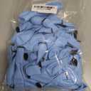 JZCZOEB Dusty Blue Double Stuffed Balloons Different Size 115Pcs 5/10/12/18" Slate Dusty Blue Balloons Garland kit for Birthday Baby Shower Bridal Shower Gender Reveal Bear Neutral Theme Party
