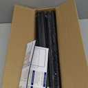 Over The Table Rod Stand with Clamps - Adjustable Table Arch Stand, Metal Table Rod for Wedding, Birthday, Halloween, and Christmas Decorations (29"-97" Length, 26"-42" Tall, Black)