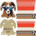 12/24/36 Pcs 2.56" Award Medals Bulk with Neck Ribbon Sport Winner Medal Trophy for Christmas Team Tournaments Prize Gift Participation Competition Party Favor