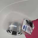 Petmate Basic Hooded Cat Litter Pan, Jumbo, Pink and White, Made in USA