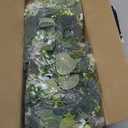 N&T NIETING 4 Pack Artificial Eucalyptus Leaf Garland, Faux Greenery Garland Decor 6 FT Summer Garlands, Fake Hanging Vines Garlands for Wedding Decoration Table Mantle