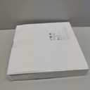 MOVEBEST Vintage Flower Clock with Lavender Decoration for Living Room and Bedroom, Silent and Non Ticking Glass Wall Clock