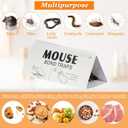 Qualirey 150 Pack Insect & Mouse Glue Traps, Non-Toxic Mouse Sticky Traps Pads Indoor for Home Garages Basements Attics, Adhesive Glue Boards for Rats Rodents Snake Bugs