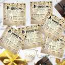 3 x 30th Birthday Decorations for Him Her, Vintage 50PCS Back in 1996 30th Party Napkins Decor, Disposable Cheers to 30 Years Napkins Supplies