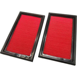 Engine Air Filter Compatible with Infinit Q50 & Nissan Cube, NV200, Versa, 2007-2021, 3.5L 3.7L, Flexible Panel, Replace# 16546-ED500 2pack