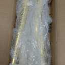 Osring 12 Inch Furniture Table Legs Golden, Steel Round Tapered Modern Sofa Feet, Straight Metal Furniture Legs Hardware for Cabinet and Couch, 4 Pack