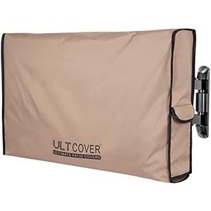 ULTCOVER Waterproof Outdoor TV Cover for 55-59 inch Outside Flat Screen Televisions with Mounts and Stands