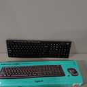 Logitech MK270 Wireless Keyboard and Mouse Combo for Windows, 2.4 GHz Wireless, Compact Mouse, 8 Multimedia and Shortcut Keys, 2-Year Battery Life, for PC, Laptop - Black