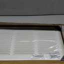 Steel Return Air Grill,Return Air Vent Cover (Duct Opening) Cold Air Return Vent Cover for Wall or Ceiling (30"W x 6"H Duct Opening)