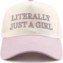 Original Classic Two-Toned Embroidered Lettering Dad Hat Vintage Low Profile Baseball Cap Adjustable Plain Snapback