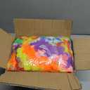 100PCS Soft Necklaces Hawaiian Leis Luau Partyecorations Tropical Party Favors Lei Hawaiian Flower Perfect for Your Hawaii Luaus Party.