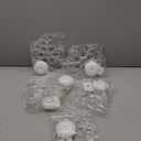 LED Suction Cup Warm Atmosphere Light, Stars, Moons, Snowmen, Snowflakes, Heart-Shaped, Deer, Angel, Suitable for Festivals, Parties, Birthdays, Confession, Marriage Proposal (Snowflakes)