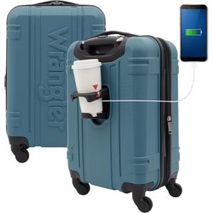 Wrangler Astral Hardside Luggage, Hydro, 20-Inch Carry-On