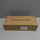 1000W Pure Sine Wave Inverter (2000W Peak), 12V/24V Auto-Detect, 50Hz/60Hz Switchable, LCD Display, Type-C Fast Charging, Silent Design, Overload & Overheat Protection for RV, Home