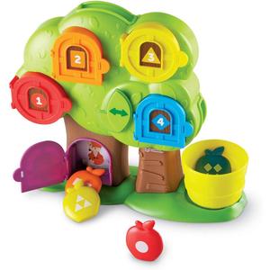 Learning Resources Hide & Seek Learning Treehouse, Number Toddler Games, Color Recognition, Gifts for Boys and Girls, Ages 2 +