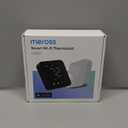 Meross Smart Thermostat for Home, WiFi Thermostat Works with Matter, Alexa, Apple Home, Google Assistant, App & Voice Control, 7x24h Scheduling, Energy Saving, C-Wire Required