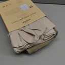 Organic Cotton Muslin Baby Hooded Towels - 32x32 Inch, 2 Pack Newborn Bath Towels for Boys & Girls, Soft & Absorbent Bath Set (Olive/Ivory)