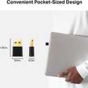 TP-Link Nano USB WiFi 6 Adapter for PC(Archer TX20U Nano) - AX1800 2.4G/5G Dual-Band Wireless Network Transceiver Adapter for Desktop PC, OFDMA, MU-MIMO, WPA3, Travel Size, Supports Windows 11/10