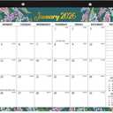 6 x Desk Calendar 2026-2027, Jan 2026 to June 2027, 18 Months Large Calendar 17" x 12" Desktop Wall Monthly Calendar for Home School Office