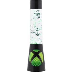 Paladone Xbox Glitter Flow Lamp, Night Light Mood Lighting, 33 cm