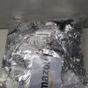 4Pcs Metallic Cheerleading Pom Poms, Creatiee 2 Pair Cheerleader Cheering Squad Pompoms for School Sports Dance Games Team Spirit Cheer (Silver)